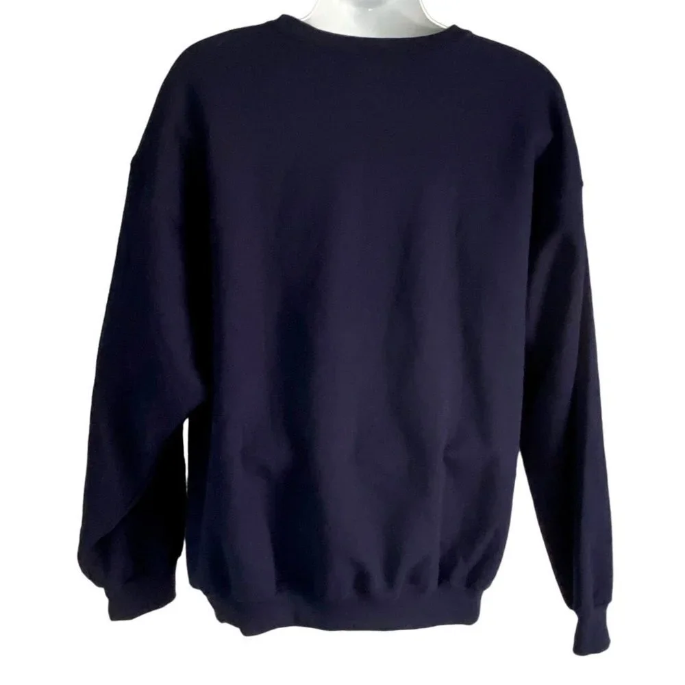 Fruit of the Loom Navy Pull Over Sweatshirt Men's 2XL NEW - Picture 5 of 10
